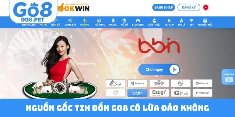 Nguồn gốc tin đồn GO8 có lừa đảo không