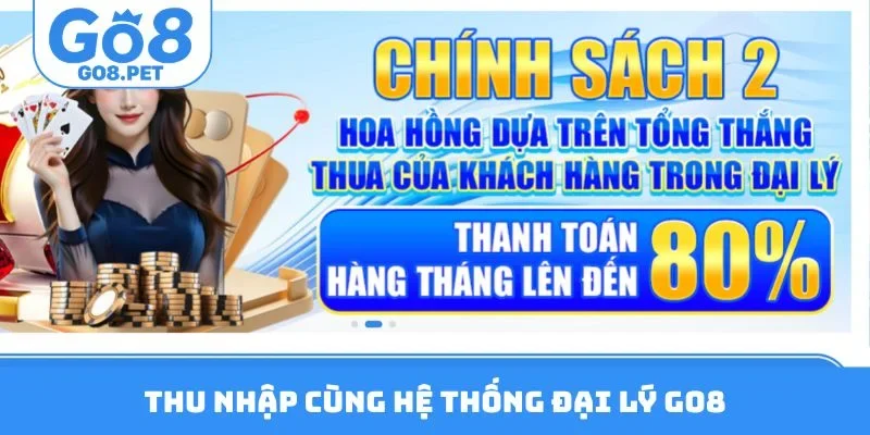 Thu nhập khủng cùng hệ thống đại lý Go8